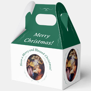 Anpassbare Vintage-Geburts-Christmas-  Geschenkschachtel