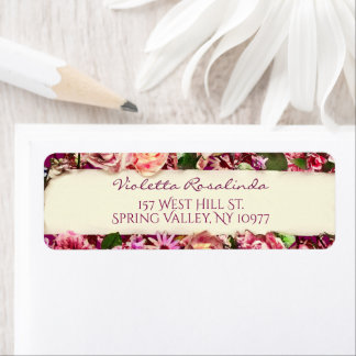 Anpassbare Vintage Girly Floral Joy to the World