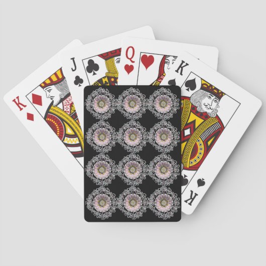 Anpassbare Vintage Haeckel Spielkarten (Rückseite)