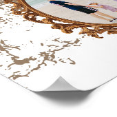 Anpassbare Vintage Rahmen Poster (Ecke)