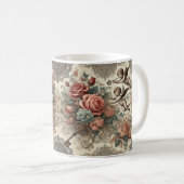 Anpassbare Vintage Tasse (VorderseiteRechts)