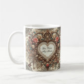 Anpassbare Vintage Tasse (Links)