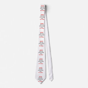 Anpassbare Vorlage Krawatte