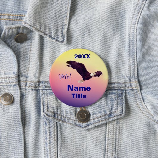 Anpassbare Wahlpolitik Button (Beispiel)