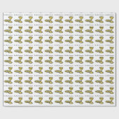 Anpassbare, weibliche Kommunion Körper und Blut Geschenkpapier (Flach)