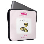 Anpassbare, weibliche Kommunion Körper und Blut Laptopschutzhülle (Vorne Rechts)