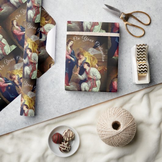 Anpassbare Weihe Geschenkpapier (Kunsthandwerk)