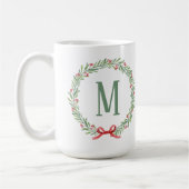 Anpassbare Weihnachtsbriefe und Geschenkklammer Kaffeetasse (Links)