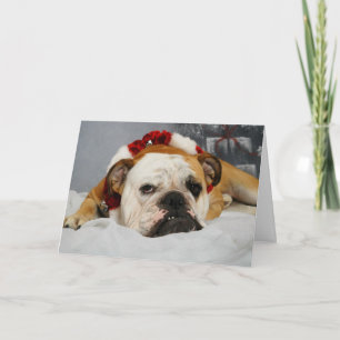 Anpassbare Weihnachtskarte Feiertagskarte