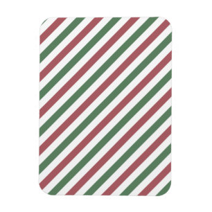 Anpassbare Weihnachtsstreifen aus Pastell Magnet