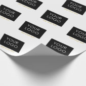 Anpassbare Werbeflächen für Werbematerial Geschenkpapier (Ecke)