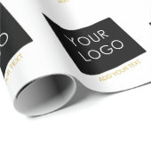 Anpassbare Werbeflächen für Werbematerial Geschenkpapier (Rolleneckpunkt)