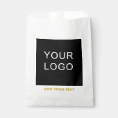 Anpassbare Werbeflächen für Werbematerial Geschenktütchen (Vorderseite)