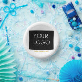 Anpassbare Werbeflächen für Werbematerial Pappteller (Party)