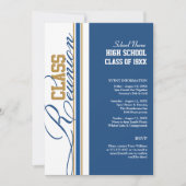 Anpassbare Wiedersehen-Einladungen für Klassen Einladung (Vorderseite)