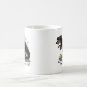 Anpassbare Wienersaurus Rex Kaffeetasse (Mittel)