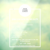 Anpassbare Windows-Decks für Real-Anwesen Fensteraufkleber (Blatt 3)