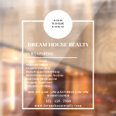 Anpassbare Windows-Decks für Real-Anwesen Fensteraufkleber (Blatt 2)