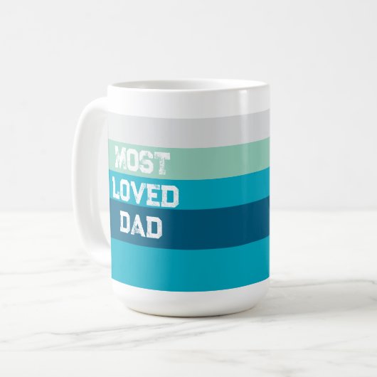 Anpassbare Wörter Kaffeetasse (Vorderseite Links)