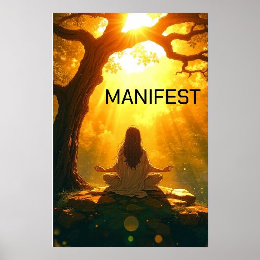 Anpassbare Yoga-Medizin-Pose Poster (Vorne)