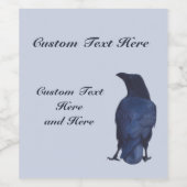 Anpassbare Zeile Weinetikett (Einzelnes Label)