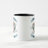 Anpassbare "Zeitfliegen, wenn" Uhr Tasse (Zentrum)