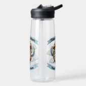 Anpassbare "Zeitfliegen, wenn" Uhr Trinkflasche (Links)
