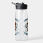 Anpassbare "Zeitfliegen, wenn" Uhr Trinkflasche (Rechts)