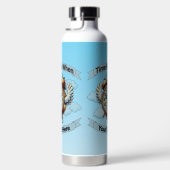 Anpassbare "Zeitfliegen, wenn" Uhr Trinkflasche (Rechts)