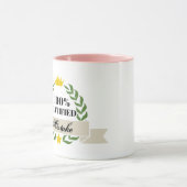 Anpassbare, zertifizierte Mistake Retro-Banner Tasse (Zentrum)