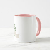 Anpassbare, zertifizierte Mistake Retro-Banner Tasse (VorderseiteRechts)