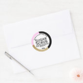 Anpassbare Zuckermarkierung Runder Aufkleber (Umschlag)