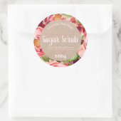 Anpassbare Zuckermarkierung Runder Aufkleber (Tasche)