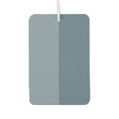 Anpassbare Zwei-Tone-Blau Autolufterfrischer (Vorderseite)