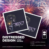 Anpassbarer 2026 gestresster Cocktail aus gestress Serviette