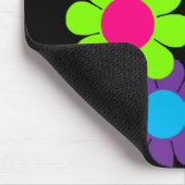 Anpassbarer 60er-Blume-Power Mousepad (Ecke)