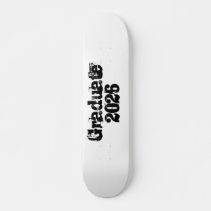 Anpassbarer Abschluss 2026 Trendig Cool Skateboard