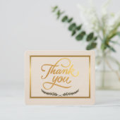 Anpassbarer Abschluss dank Karte (Stehend Vorderseite)