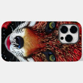 Anpassbarer Abstrakter Rot- und Goldfuchs Case-Mate iPhone Hülle (Rückseite (Horizontal))