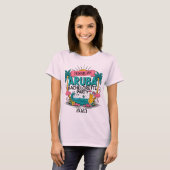 Anpassbarer Aruba Junggeselinnen-Abschied T - Shir T-Shirt (Vorne ganz)