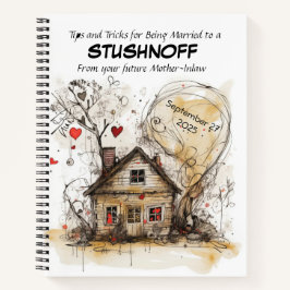 Anpassbarer, auf dem Gesetz basierender Eheführer Notizblock