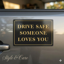 Anpassbarer Auto-Magnet für Zitate mit beliebiger 