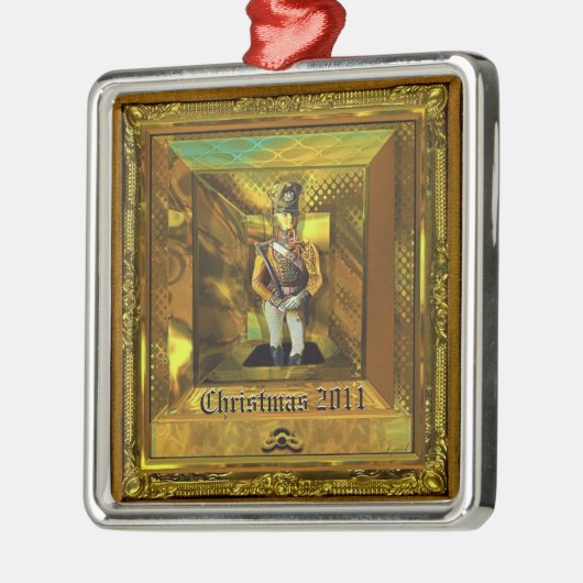 Anpassbarer automatischer Soldat Ornament Aus Metall (Links)