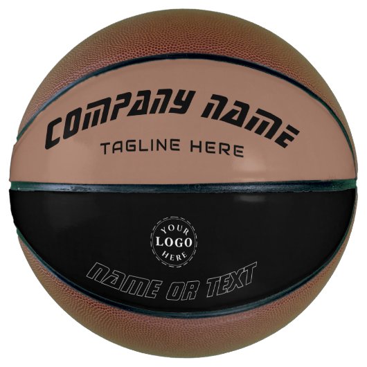 Anpassbarer Basketball für Team oder Event (Vorderseite)