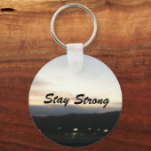 Anpassbarer Bleibe starker Schlüsselanhänger (Vorderseite)