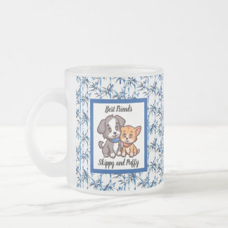 Anpassbarer Blumengrössenbecher,  Mattglastasse