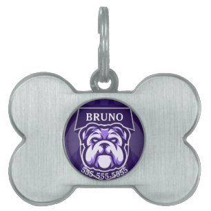 Anpassbarer Bulldogge Tiermarke