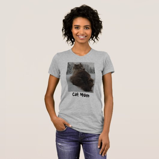 Anpassbarer Cat-T - Shirt (Vorne ganz)