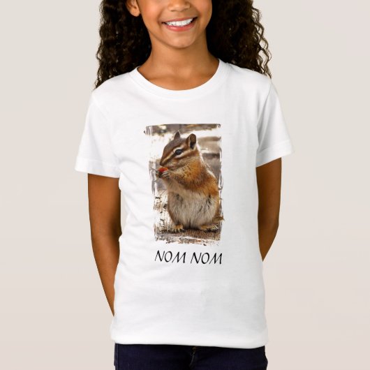 Anpassbarer Chipmunk-T - Shirt (Vorderseite)