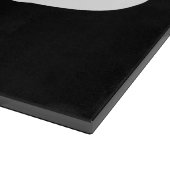 Anpassbarer Cooler weißer Handlebar-Schnurrbart Schneidebrett (Ecke)